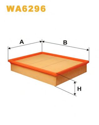 WIX FILTERS wa6296 -  Воздушный фильтр